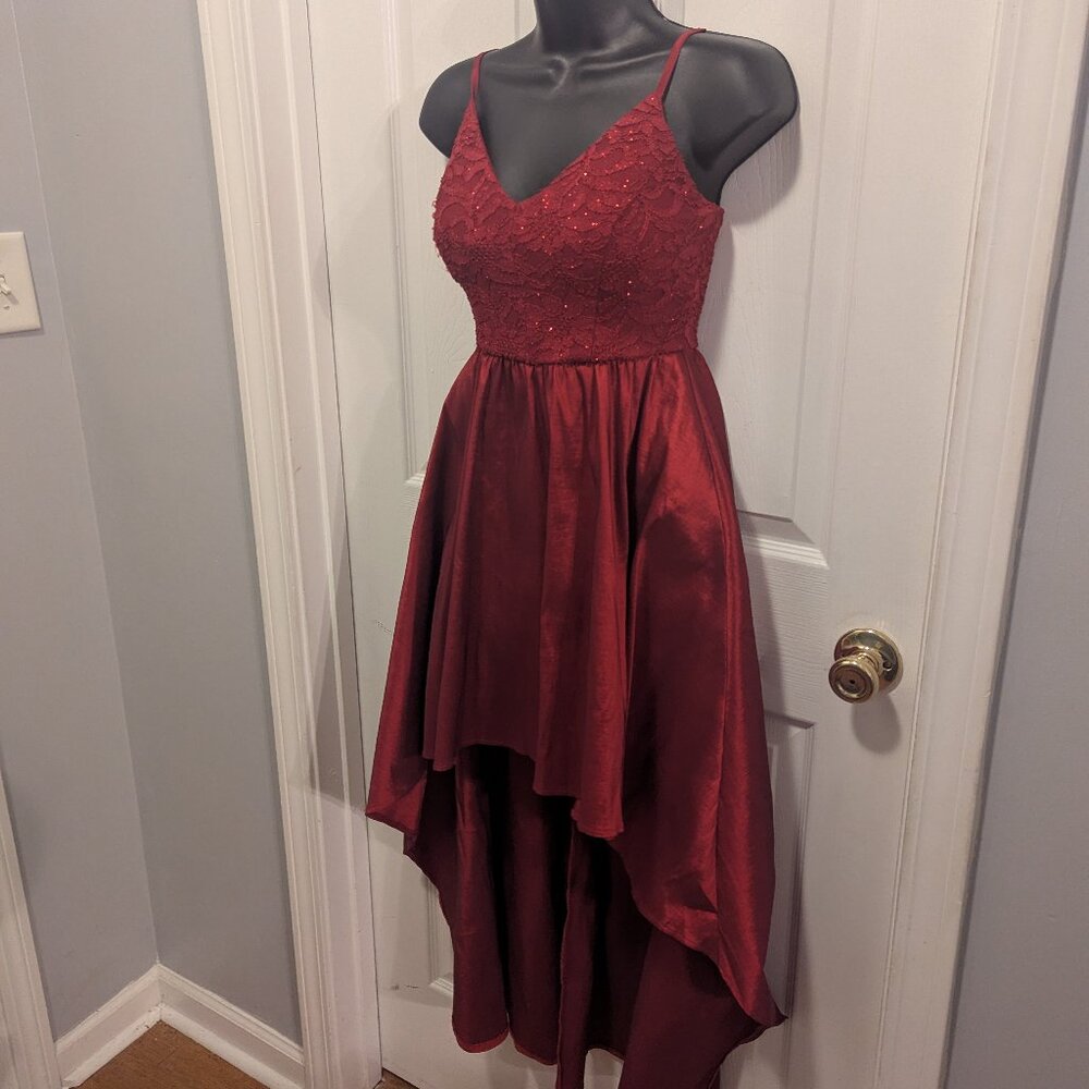 B Smart formal red dress - S - Picture 1 of 6